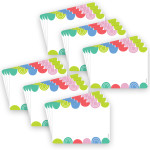 Creative Teaching Press&reg; Rainbow Drops Labels, 3-1/2" x 2-1/2", 36 Per Pack, 6 Packs CTP10619-6