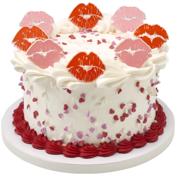 Say it with Kisses Cupcake Rings