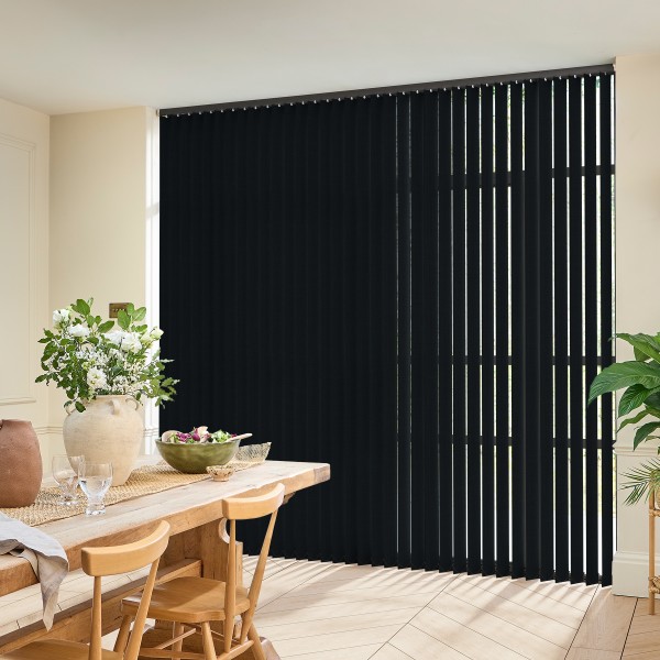 Warren FR Black Vertical blind