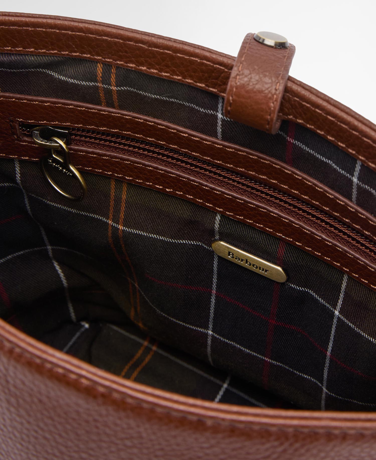Cedar Leather Bucket Bag image number 6