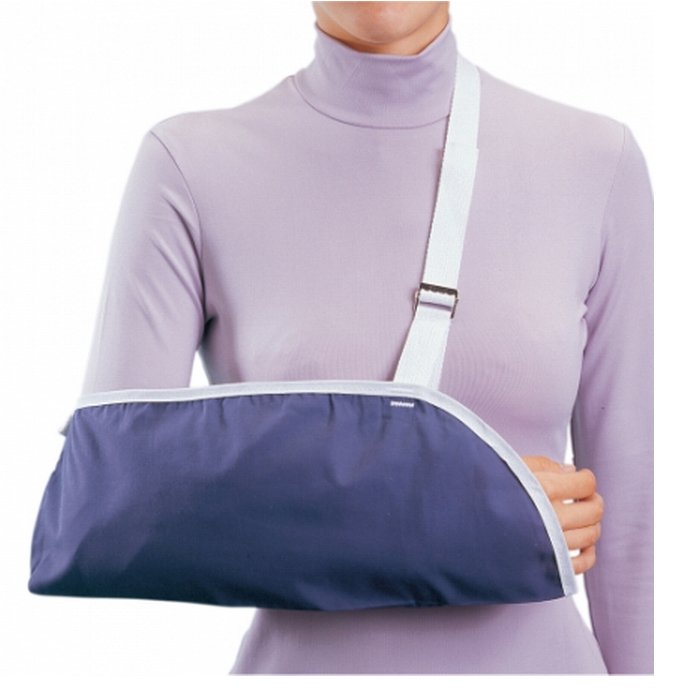 ProCare Pediatric Blue Cotton / Polyester Arm Sling, Extra Small MK 380613