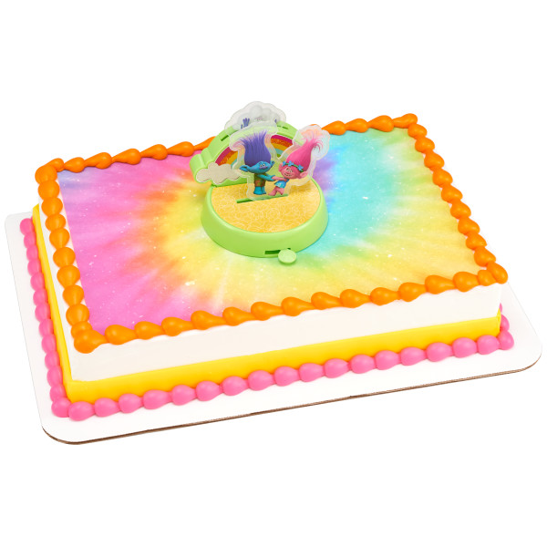 DreamWorks Trolls Happy PhotoCake® Edible Image® DecoSet® Background