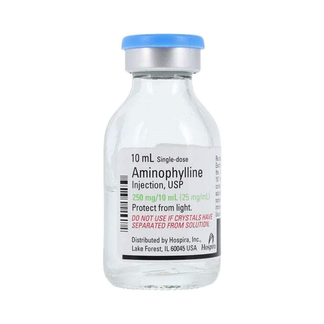 Aminophylline 250mg/10ml Vial