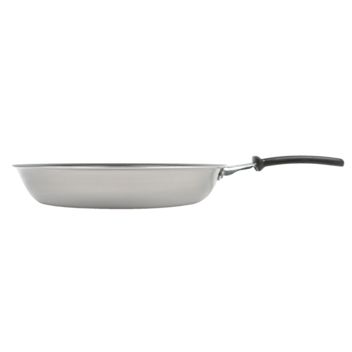 12-inch Tribute® 3-ply fry pan with CeramiGuard® II nonstick coating and TriVent silicone handle