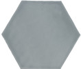 Gemstone Pewter 6×7 Hexagon Field Tile Glossy