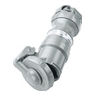 Pin and Sleeve Connector, 60 A, 250 V dc, 600 V ac, 4-Pole, 3-Wire