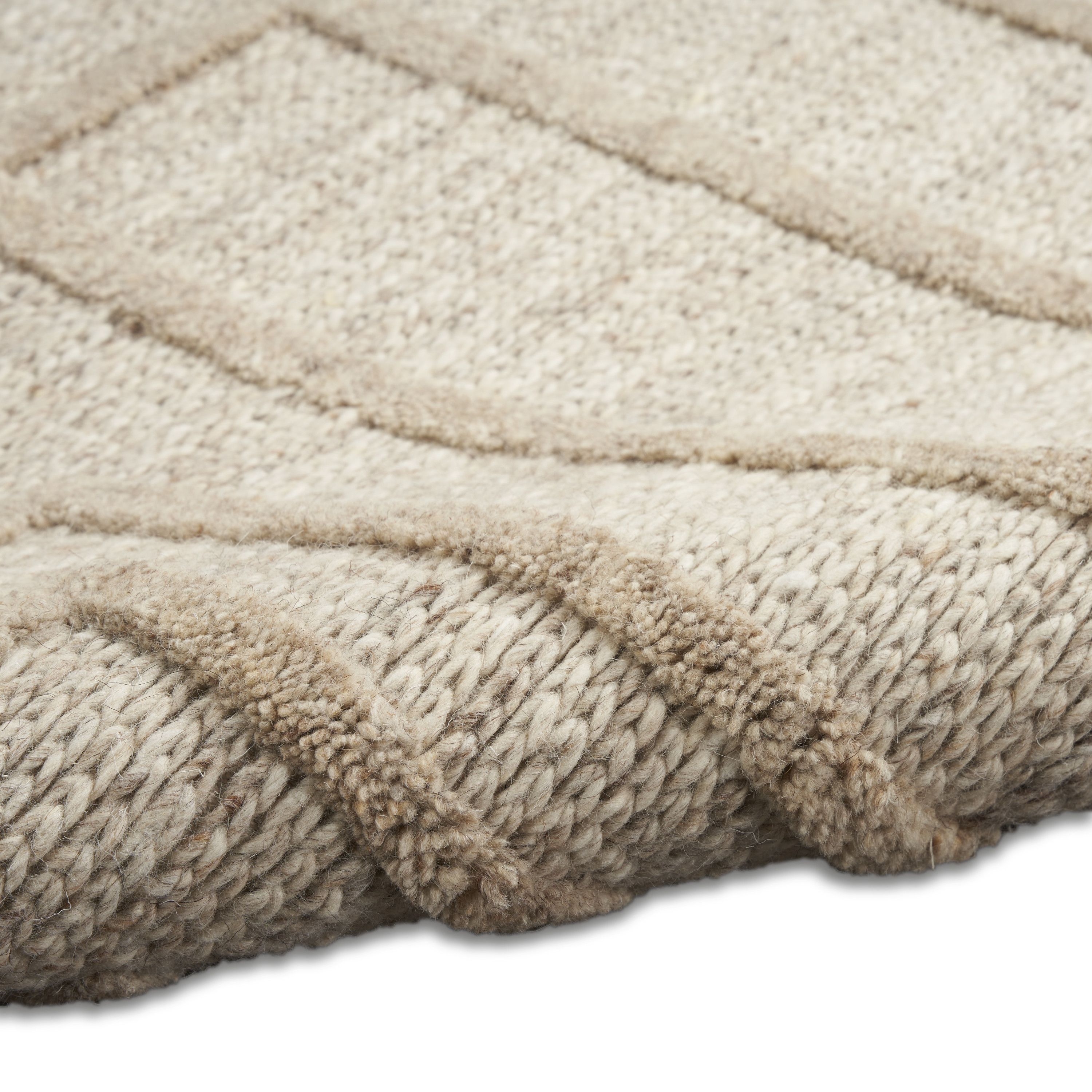 Calvin Klein CK045 Impressions 5'3" x 7'3" Camel Modern Indoor Rug