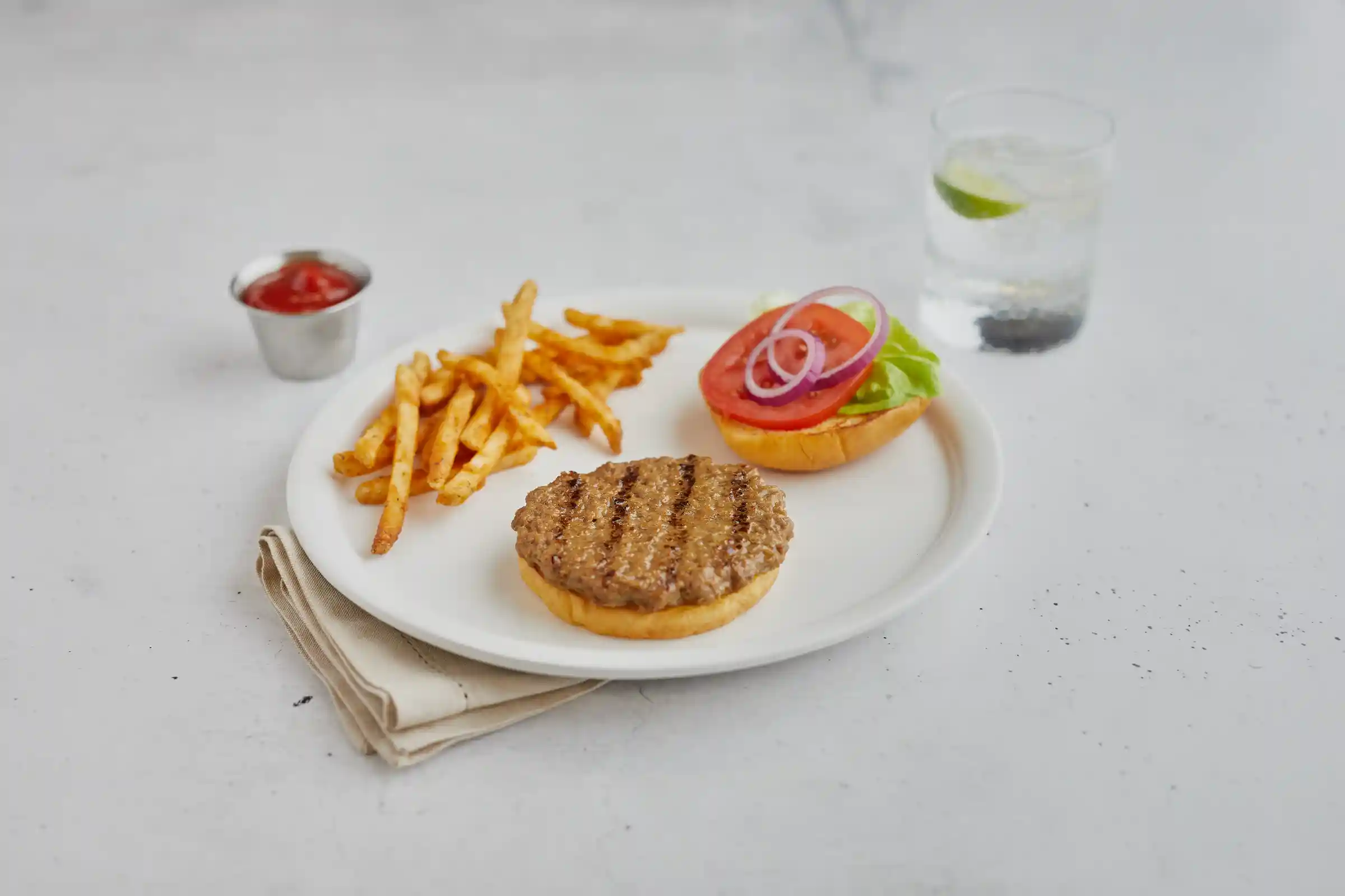 Tenderbroil® Fully Cooked Flamebroiled Hoagie Beef Patties, 10 Lbs._image_1