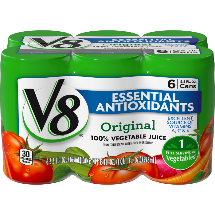 V8® Essential Antioxidants 100% Vegetable Juice