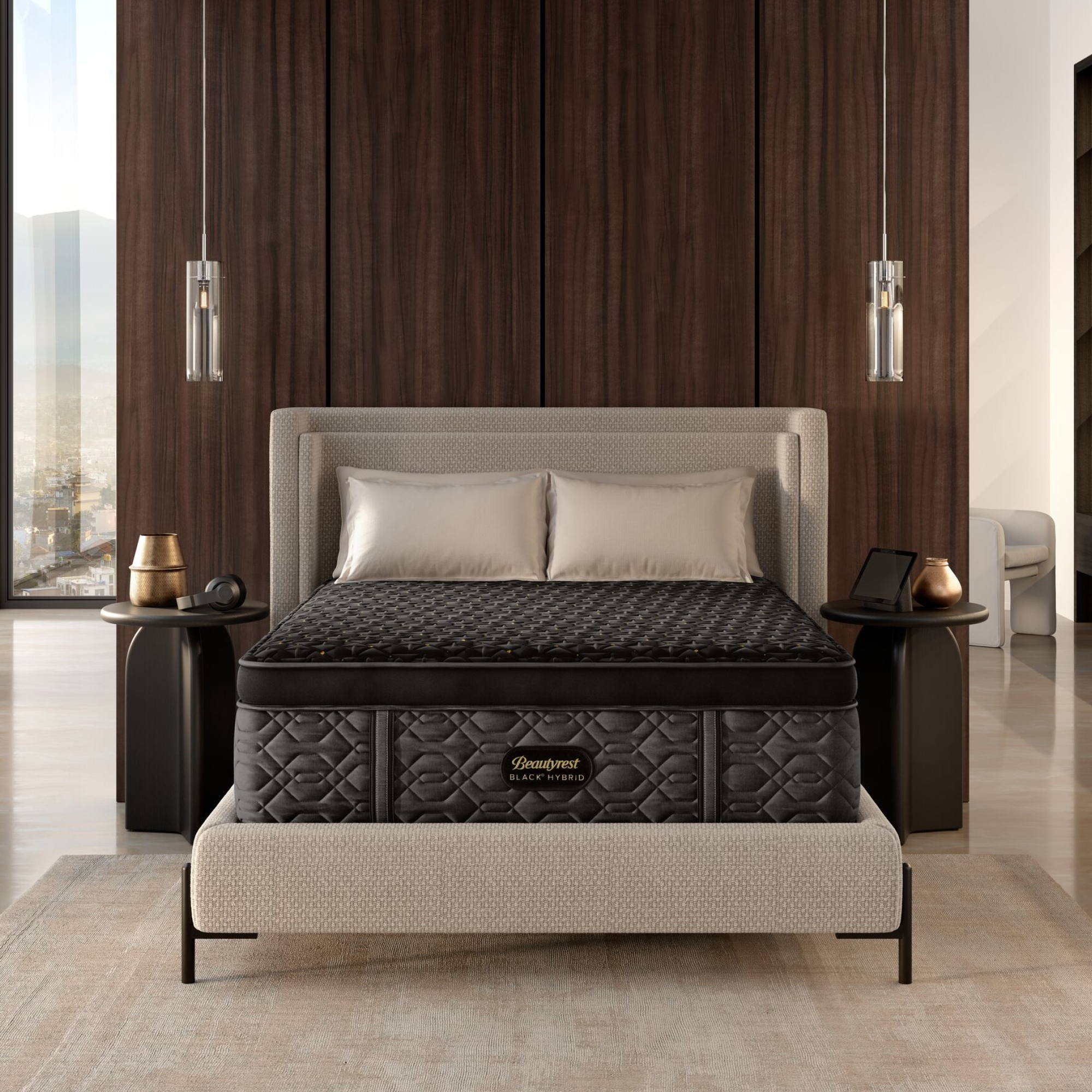 Beautyrest Black Series Four 16" Hybrid Plush Apex Top Mattress