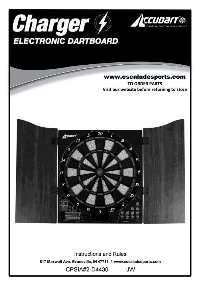 Accudart Charger Electronic Dartboard - Walmart.com - Walmart.com