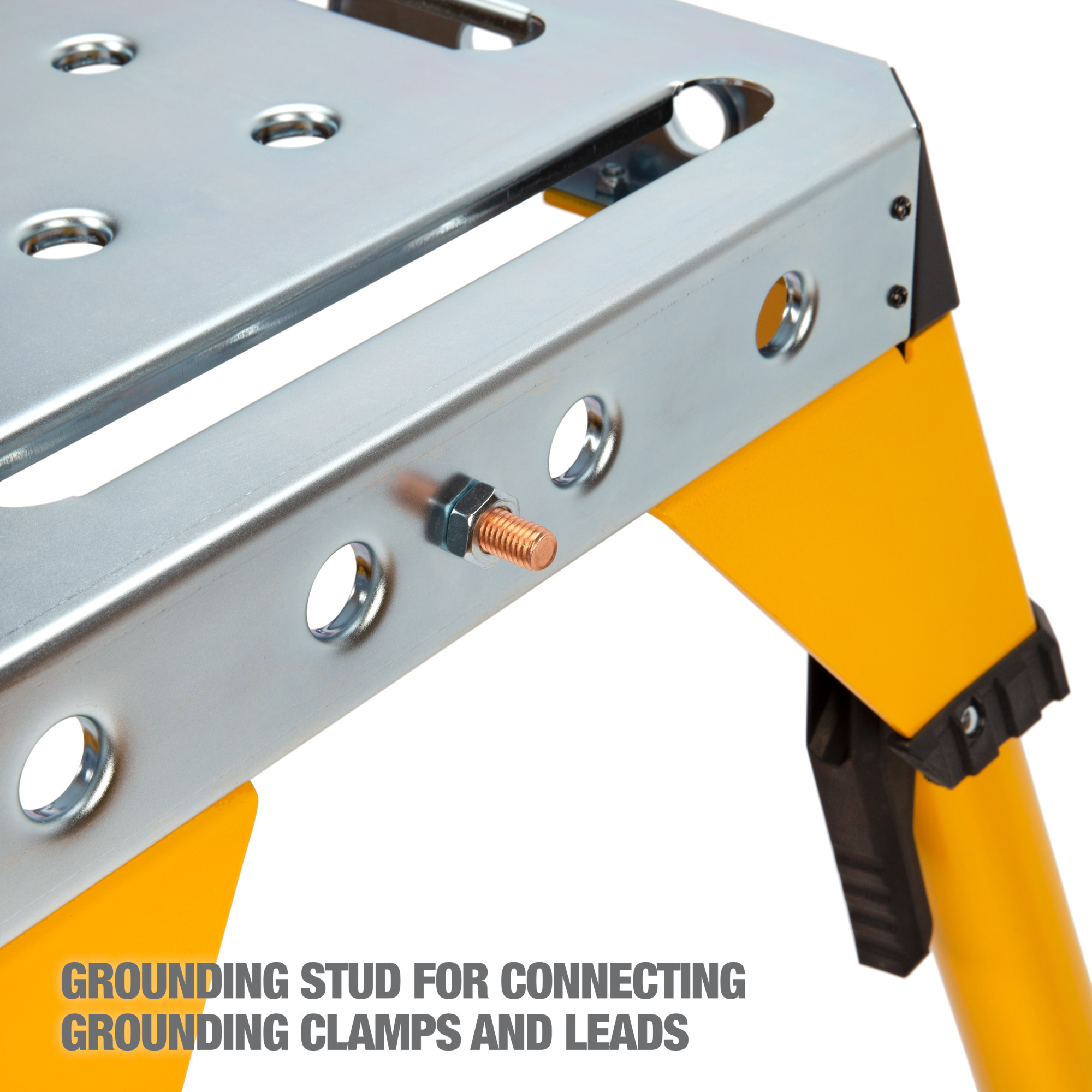 Dewalt Adjustable Height Portable Steel Welding Table and Work Bench