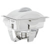 4.1-quart Maximillian Steel™ rectangular half-size chafer