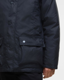 Giacca cerata moderna Beaufort Navy/Midnight Oak