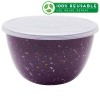 Confetti 3 quart Bowl Set, Grape, 2-piece set slideshow image 1 Confetti 3 quart Bowl Set, Grape, 2-piece set slideshow image 1
