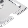 Fourth-size Super Pan V® slotted stainless steel cover