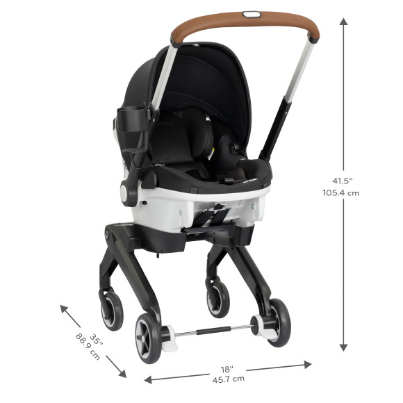 Shyft DualRide with Carryall Storage Infant Car Seat and Stroller Combo Specifications