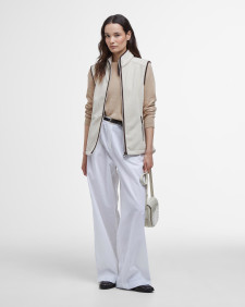 Country Colton Fleece Gilet Pearl