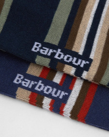 Summer Stripe 2 Pack Socks 