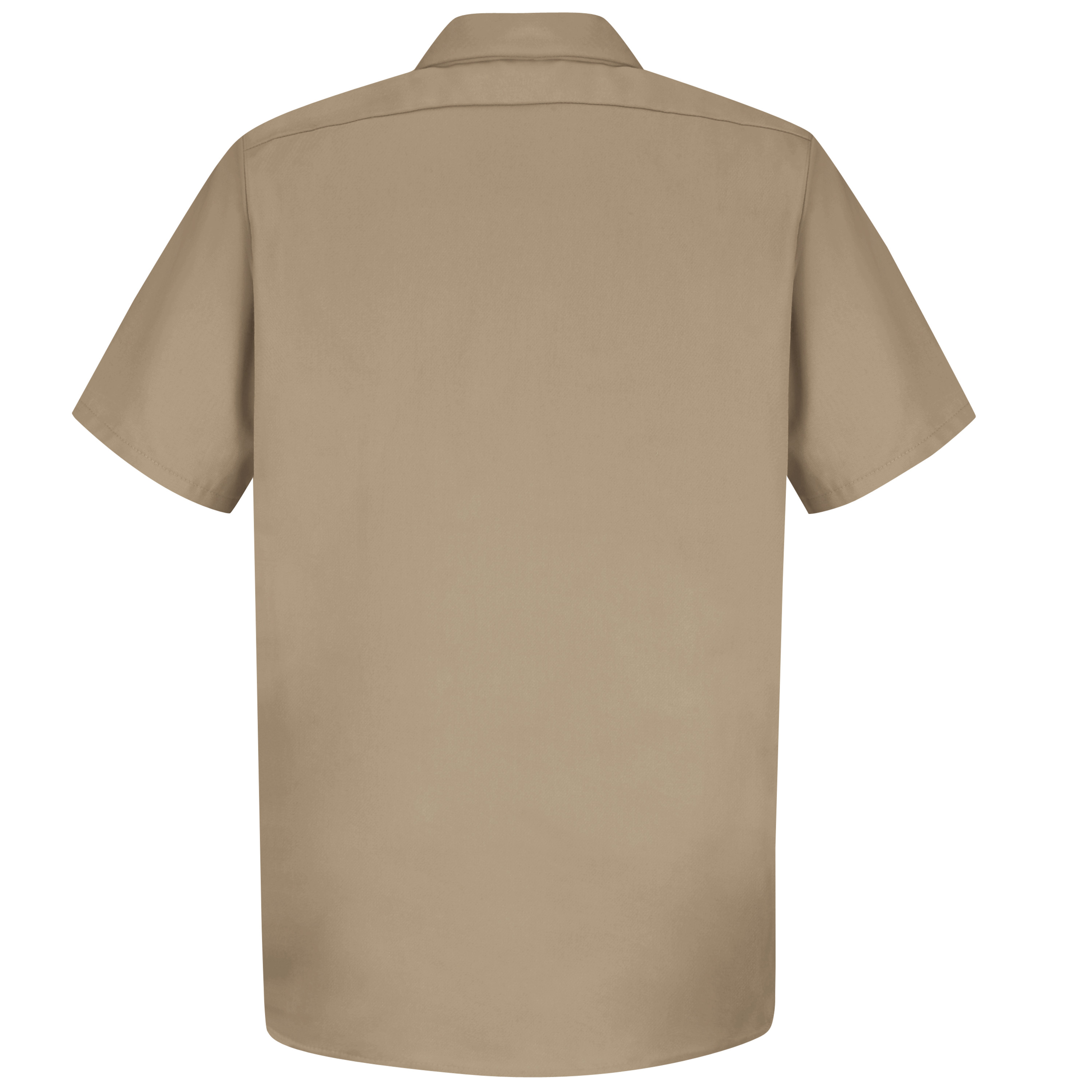 Red Kap Men's Short Sleeve Wrinkle-Resistant Cotton Work Shirt - Picture 11 of 30