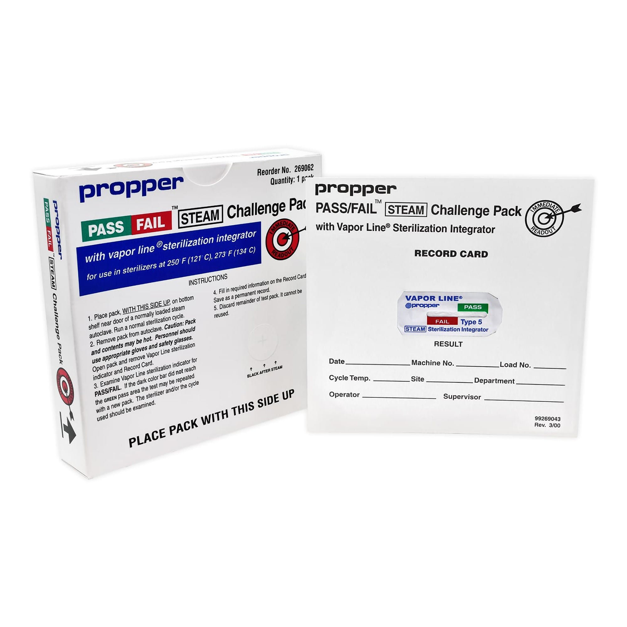 Pass/Fail™ Sterilization Indicator Challenge Pack