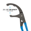 2012 12-inch Oil Filter/PVC Angled Head Pliers
