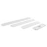 Geerpres, Advantex®, Single Use Microfiber Hook & Loop Dust Mop, 60"W, White