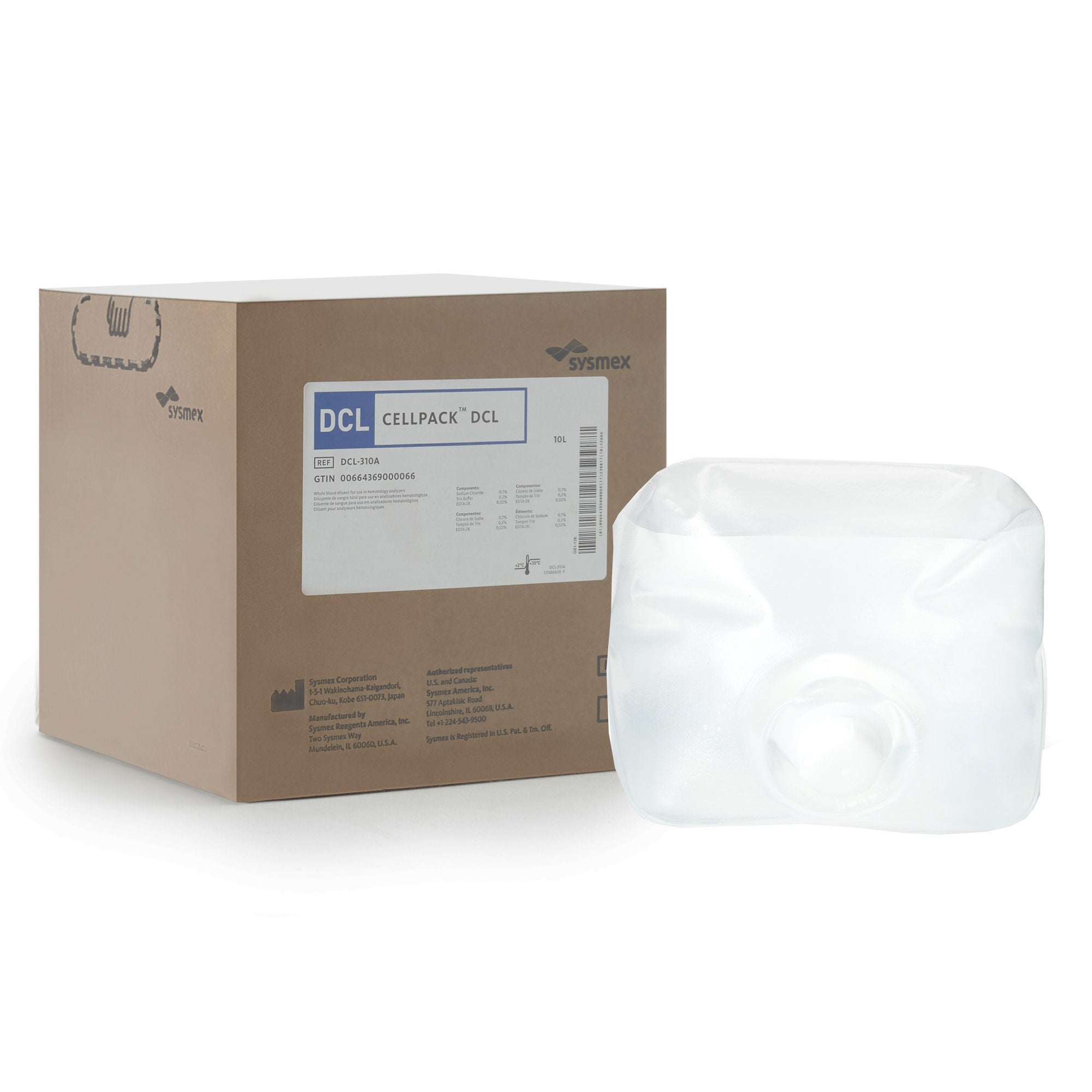 Cellpack® DCL Reagent Diluent, Hematology test