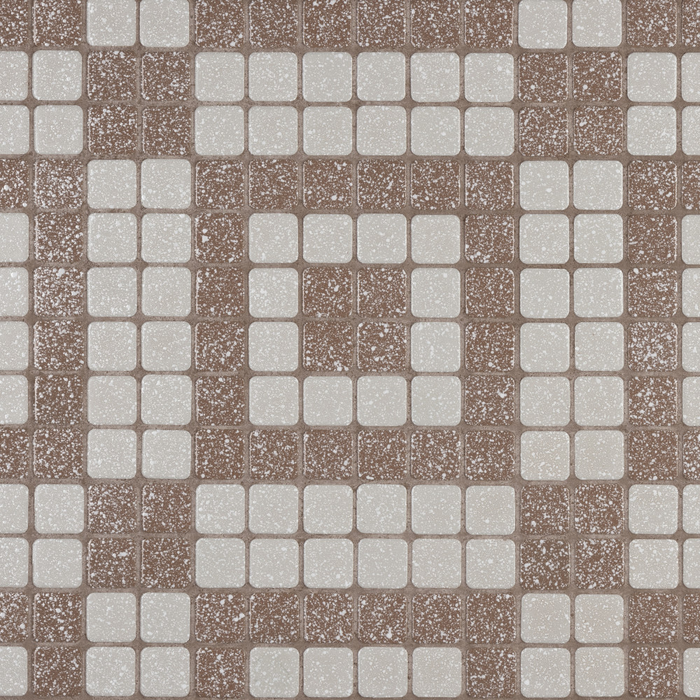 Crystalline Market Square Beige 11.75x11.75 Square Porcelain Floor and Wall Digital Pattern