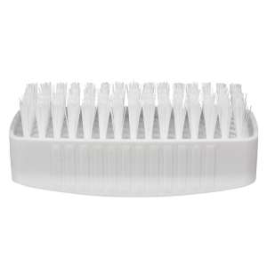 Impact, 3.5in, Hand and Nail Brush, Nylon Bristles, White