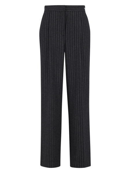 Blakely Striped Wide-Leg Trousers Blakely Striped Wide-Leg Trousers