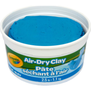 Air Dry Clay, 2.5lb Tub, Blue