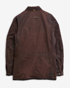 Barbour Re-Loved Corbridge Waxed Jacket - Size XL Rustic