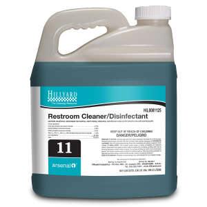Hillyard, Arsenal® Restroom Cleaner Disinfectant, Arsenal® One Dispenser 2.5 Liter Bottle