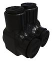 Mechanical Split Bolts and Taps Plastisol 2 Port 600 kcmil to 4 AWG