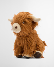 Giocattolo per cani a forma di mucca delle Highland 
