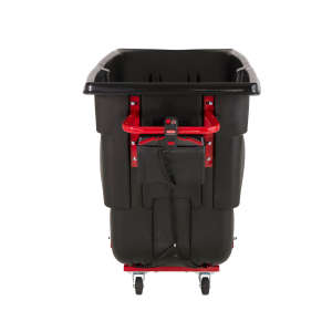 Rubbermaid Commercial, Motorized Tilt Truck, 27 cu ft, Black