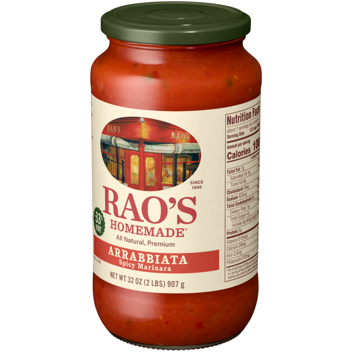 Arrabbiata Sauce, 32 oz - Right angle Image