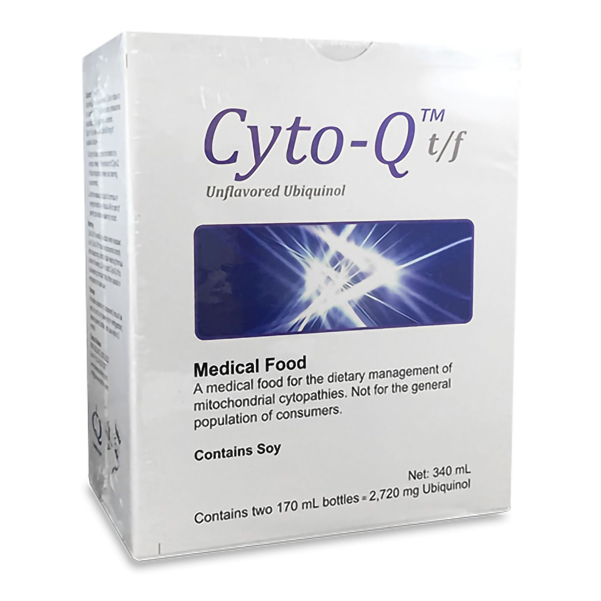 Solace Nutrition CYTO-Q T/F, UBIQUINOL CONCENTRATED UNFLAVORED 2X170ML