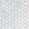 Pietra Bello Bianco Bello 2″ Hexagon Mosaic Honed