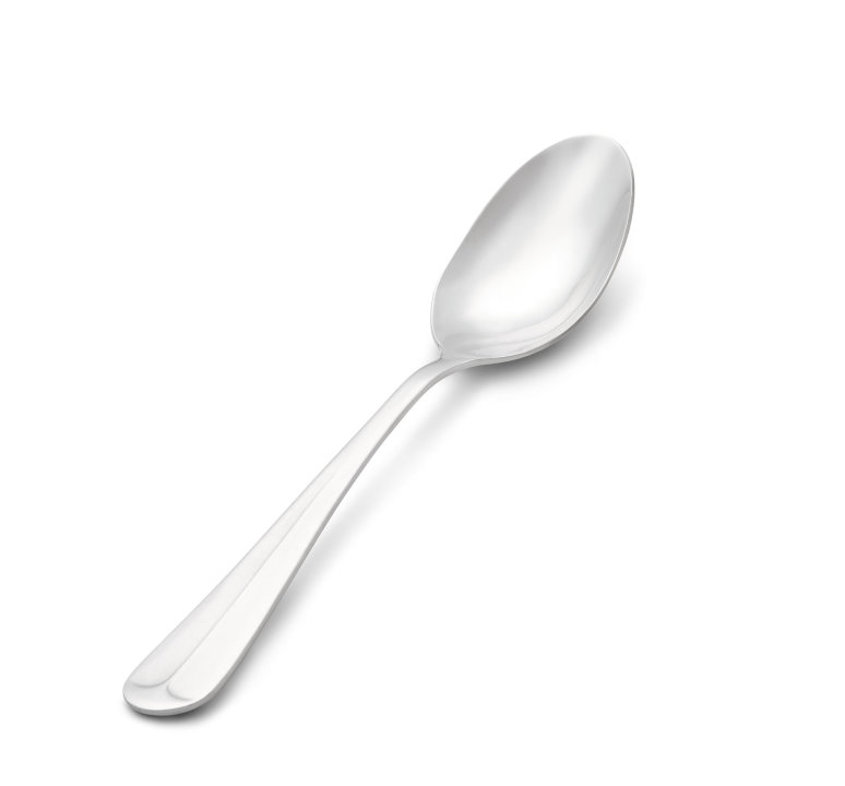 7-inch Queen Anne™ heavy-duty stainless steel dessert spoon