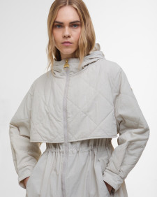 Estella Parka Jacket Silver Birch