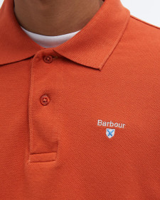 Sports Short-Sleeved Polo Shirt Paprika