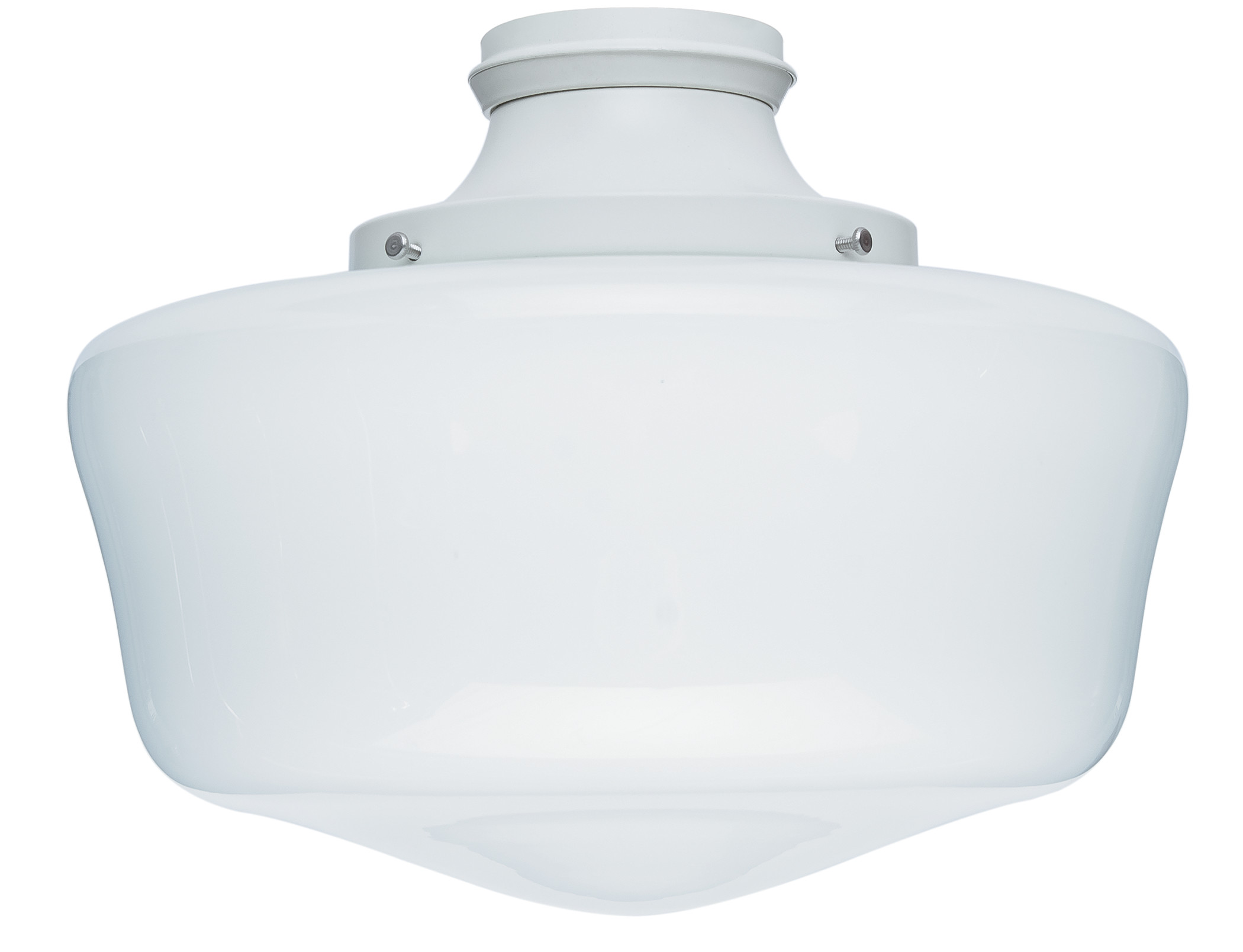 Hunter Ceiling Fan Damp-Rated Traditional Globe Light Kit, White ...
