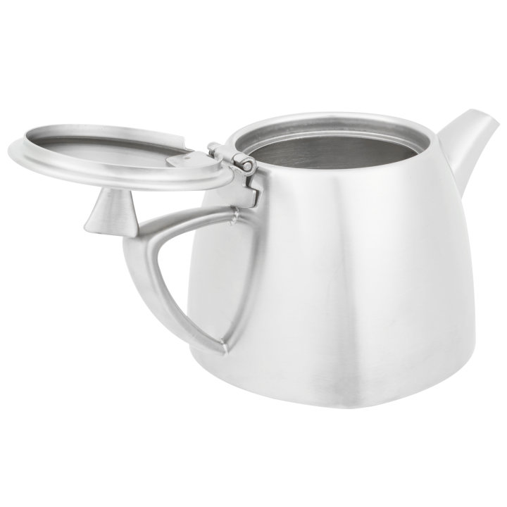12-ounce Triennium™ stainless steel teapot in satin finish