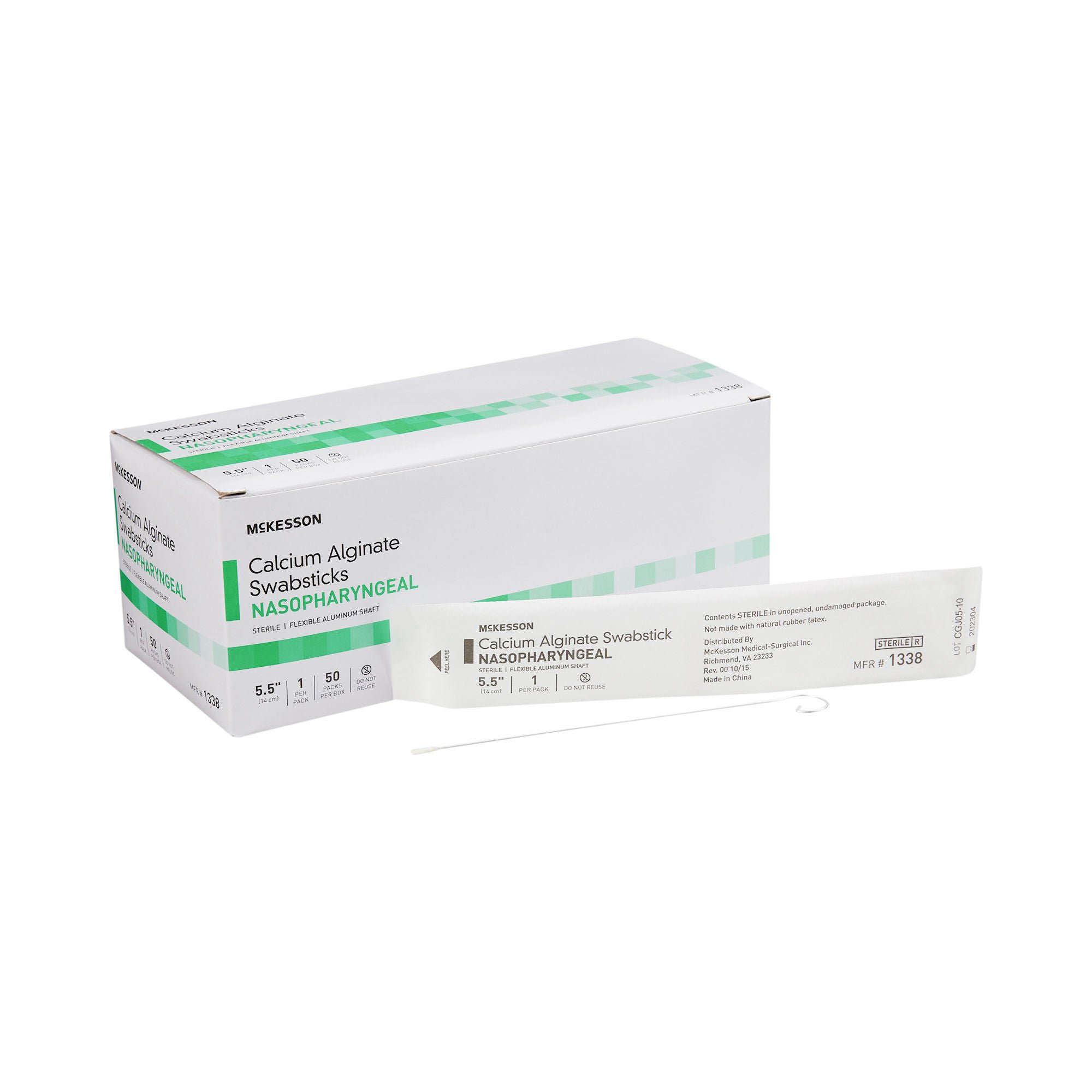 McKesson Nasopharyngeal Collection Swab, 5½ Inch