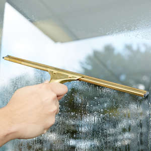 Unger, GoldenClip, Brass Squeegee Handle