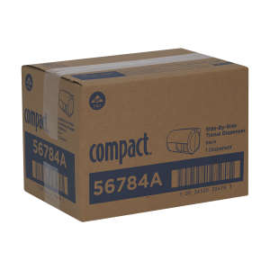 Georgia Pacific, Compact Side-By-Side 2-Roll, Coreless Bath Tissue Dispenser, Black