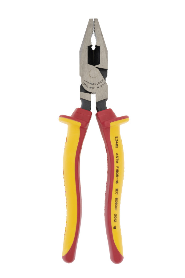 348I 8-inch XLT™ Combination Linemen's Pliers w/ 1000V Insulated Grip