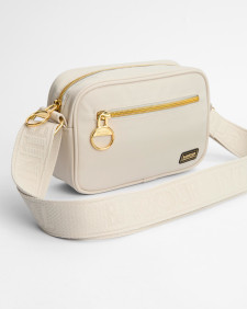 Micro Qualify Crossbody Bag Light Pearl